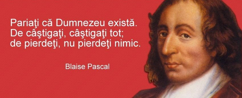 PARIUL LUI PASCAL