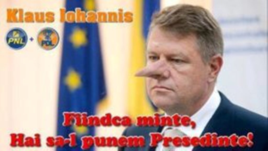 KLAUS IOHANNIS MINTE SI TRADEAZA POPORUL ROMAN KLAUS IOHANNIS MINTE SI TRADEAZA POPORUL ROMAN