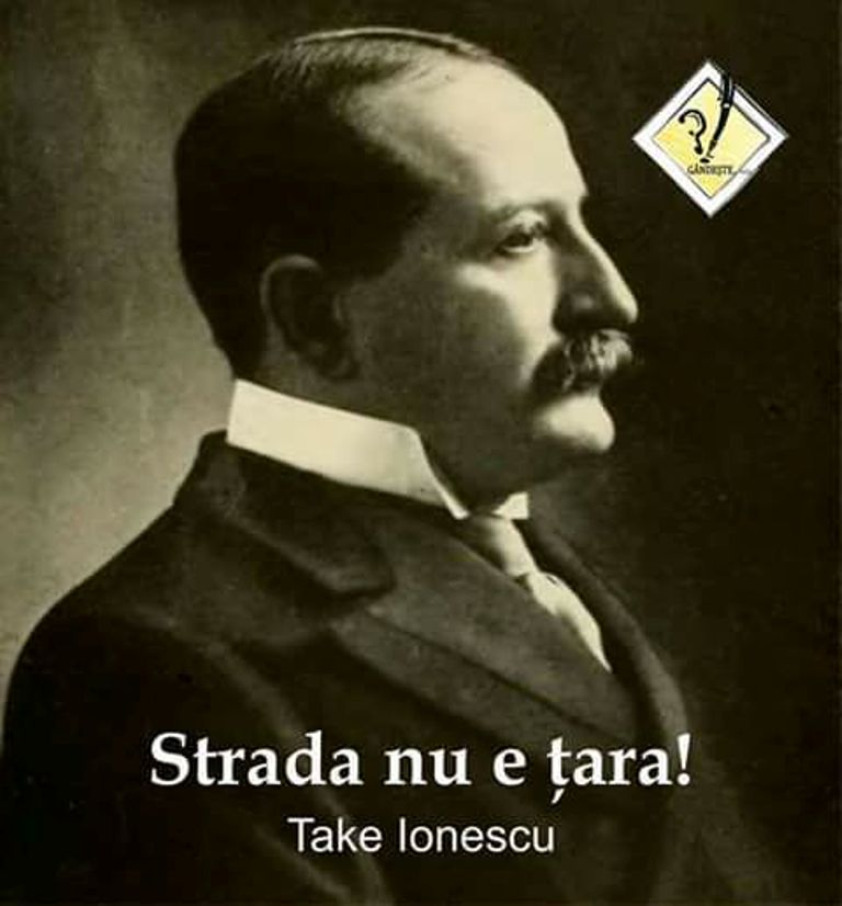 TAKE IONESCU - STRADA NU E TARA! TAKE IONESCU - STRADA NU E TARA!