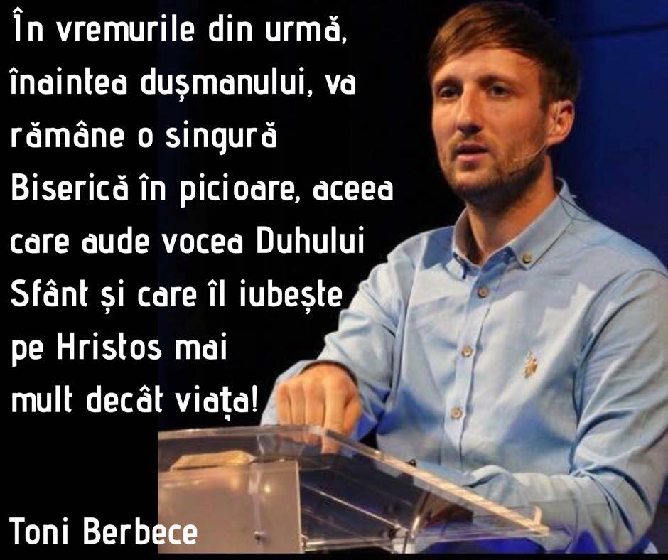 PASTOR TONI BERBECE PASTOR TONI BERBECE