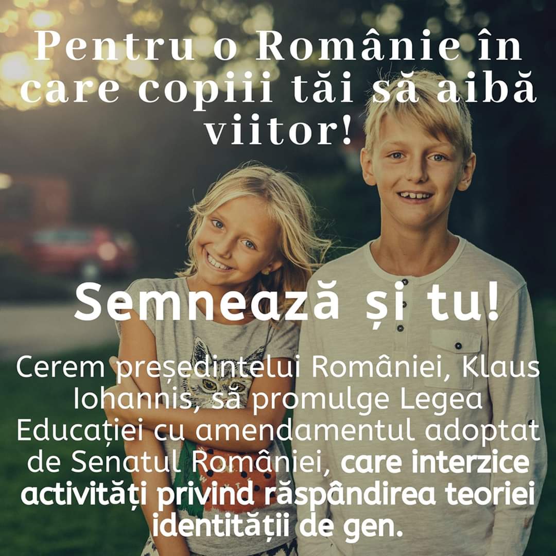 PETITIE PENTRU O ROMANIE IN CARE COPIII TAI SA AIBA UN VIITOR PETITIE PENTRU O ROMANIE IN CARE COPIII TAI SA AIBA UN VIITOR
