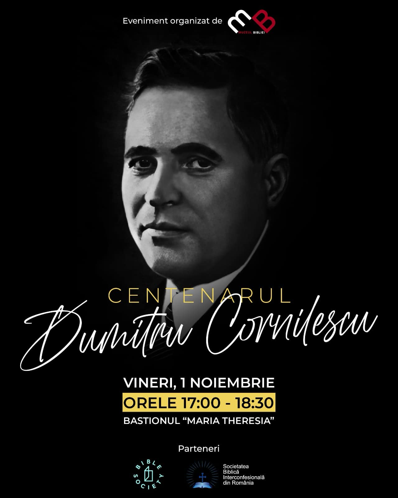 CENTENARUL DUMITRU CORNILESCU LA TIMISOARA - NOIEMBRIE 2024