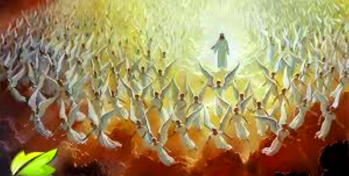 INGERII CANTA SI SLAVESC PE MANTUITORUL