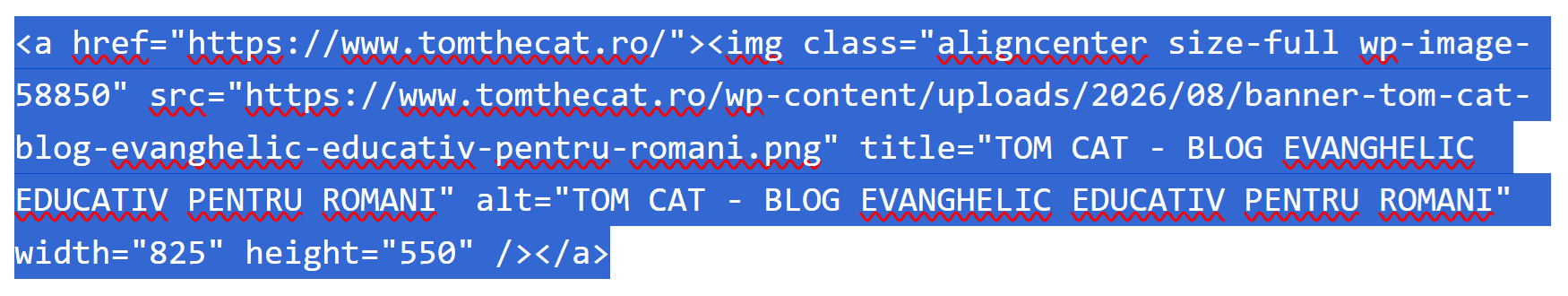 COD HTML BANNER TOM CAT - BLOG EVANGHELIC EDUCATIV PENTRU ROMANI COD HTML BANNER TOM CAT - BLOG EVANGHELIC EDUCATIV PENTRU ROMANI